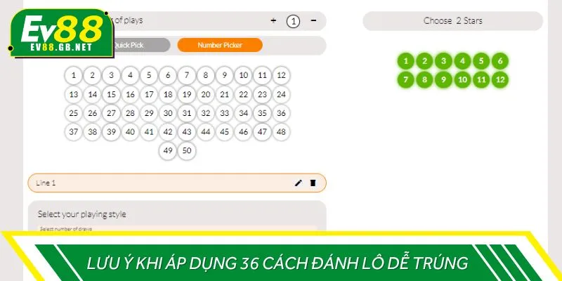 Lưu ý khi áp dụng 36 cách đánh lô dễ trúng