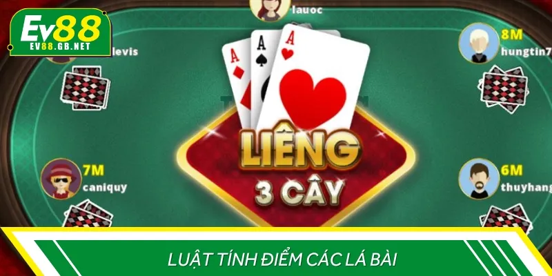 Luật tính điểm các quân bài được sử dụng trong một ván cược